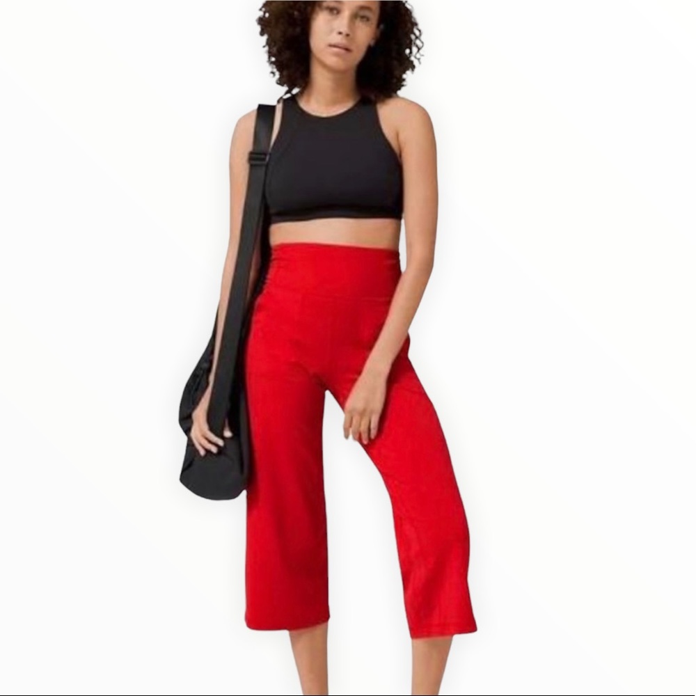 Lululemon ✨ align wide leg super high rise crop leggings